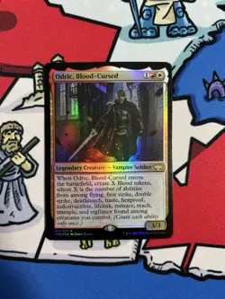 Odric, Blood Cursed x1 Mtg Foil Innistrad: Crimson Vow - Image 1