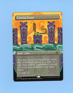 Echoing Deeps (Borderless) The Lost Caverns of Ixalan Regular - Image 1