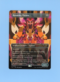 Roaming Throne (Borderless) The Lost Caverns of Ixalan Regular - Image 1