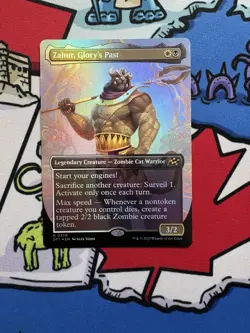 Zahur, Glory’s Past x1 Mtg Foil Borderless Aetherdrift - Image 1