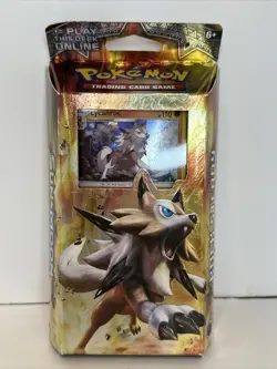 NIB Pokemon Sun & Moon Burning Shadows Rock Steady Lycanroc Theme Deck 820650802362 - Image 1