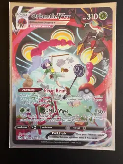 Pokemon Orbeetle VMAX SWSH Lost Origin Trainer Gallery TG13/TG30 Ultra Rare NM - Image 2