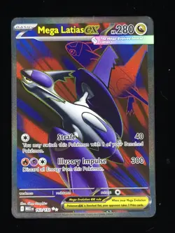 Mega Latias ex 163/132 Pokemon ME01: Mega Evolution NM 🔥 - Image 1