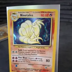 Pokemon TCG 1999 Base Set Ninetales 12/102 Holo Rare Vintage WotC MP - Image 5