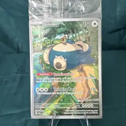 Pokemon Center Snorlax SVP 051 Stamped Promo Scarlet & Violet 151 Sealed - Image 2