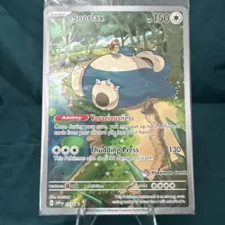 Pokemon Center Snorlax SVP 051 Stamped Promo Scarlet & Violet 151 Sealed - Image 4