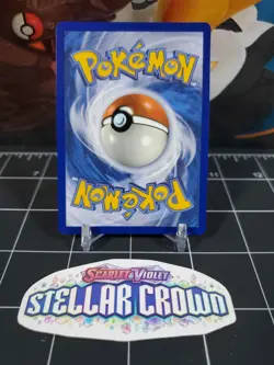 Deluxe Bomb 134/142 ACE SPEC Pokemon TCG S&V Stellar Crown w/ Set Sticker - Image 2