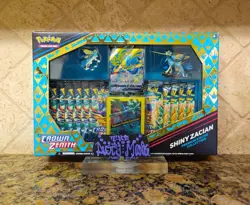 Pokemon TCG - S&S Crown Zenith - Shiny Zacian Premium Figure Collection - SEALED 820650851636 - Image 1