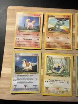 Pokemon 1. Editon 8 Karten Vintage Sammlung - Image 2