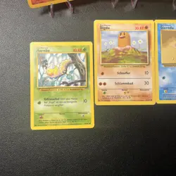 Pokemon 1. Editon Base Set 8 Karten Vintage Sammlung 56/102 55/102 - Image 3
