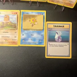Pokemon 1. Editon Base Set 8 Karten Vintage Sammlung 56/102 55/102 - Image 4