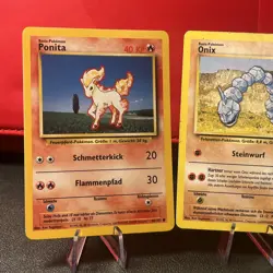 Pokemon 1. Editon Base Set 8 Karten Vintage Sammlung 56/102 55/102 - Image 5