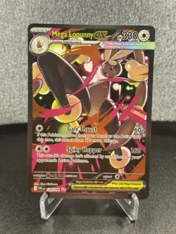 2025 Pokemon Phantasmal Flames Mega Lopunny ex Special Illustration Rare 128/094 - Image 1