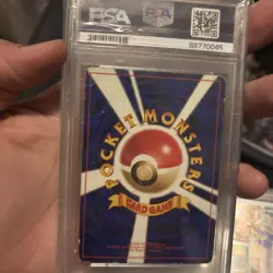 (Swirl) Pokemon 1996 Blastoise #9 Holo Base Set Japanese PSA 2 - Image 3