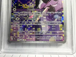 2025 Pokemon DRI EN TEAM ROCKETS MURKROW #200 PSA 9 MINT Illustration Rare - Image 3