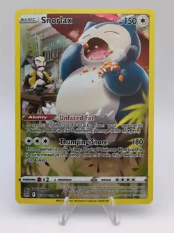 Pokemon TCG Snorlax Lost Origin Trainer Gallery TG10/TG30 Holo Ultra Rare NM - Image 1