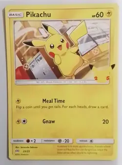 Pikachu Non-Holo 25/25 McDonald's 25th Anniversary Promo Pokemon Celebrations NM - Image 1