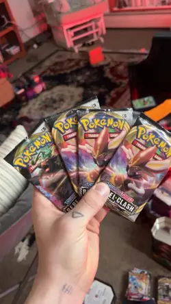 Rebel Clash - Sealed 4 Booster Pack Art Set - Pokemon Sword & Shield TCG - Image 1