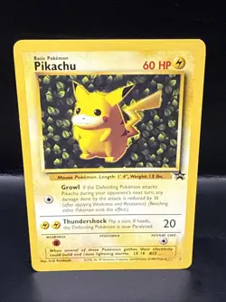 Pokemon TCG Pikachu Wizards Black Star Promos Rare Pokemon C - Image 1