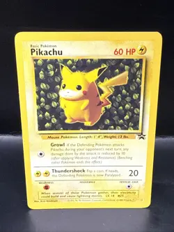 Pokemon TCG Pikachu Wizards Black Star Promos Rare Pokemon C - Image 2