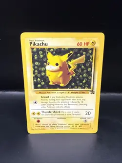 Pokemon TCG Pikachu Wizards Black Star Promos Rare Pokemon C - Image 3