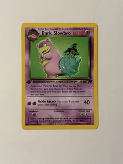 Pokemon TCG Dark Slowbro 29/82 1st Edition Team Rocket - Near Mint Condition! - Image 2