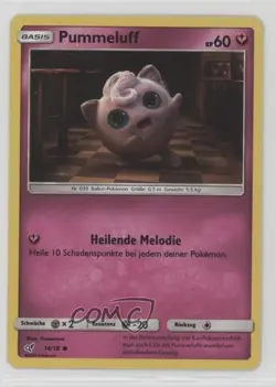 Jigglypuff German Pokemon Sun & Moon Detective Pikachu #14 - Image 1
