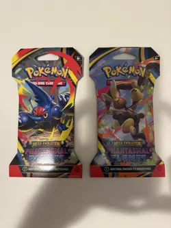 Pokemon TCG Mega Evolution: Phantasmal Flames Booster Pack Lot (2) - Sealed - Image 1