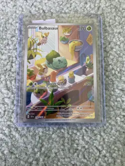Bulbasaur 143/142 Sv07: Stellar Crown Holo Collector Pokemon TCG Raw Mint rare - Image 1