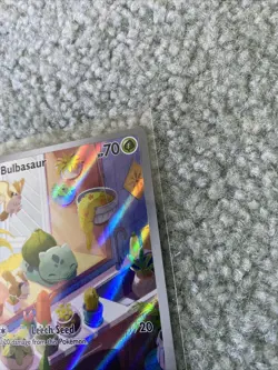 Bulbasaur 143/142 Sv07: Stellar Crown Holo Collector Pokemon TCG Raw Mint rare - Image 5