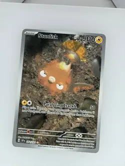 2024 Pokemon Surging Sparks Stunfisk 202/191 NM - Image 1