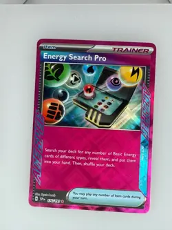 2024 Pokemon Surging Sparks Energy Search Pro 176/191 NM - Image 1