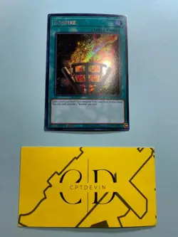Yu-Gi-Oh! Bonfire (Secret Rare) RA03-EN073 Quarter Century Bonanza 1st Edition - Image 1