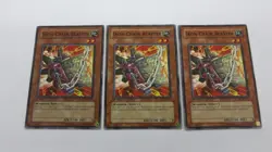3x IRON CHAIN BLASTER 1ST EDITION CSOC-EN019 COMMON YUGIOH NM UNPLAYED - Image 1