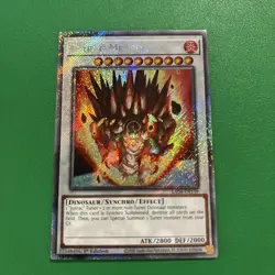 Jurrac Meteor - RA04-EN139 - Platinum Secret Rare - 1st Edition Yugioh - Image 1