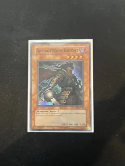 Yugioh Armageddon Knight PTDN-EN021 1st Edition Super Rare NM 2 Available! - Image 1