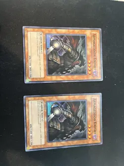 Yugioh Armageddon Knight PTDN-EN021 1st Edition Super Rare NM 2 Available! - Image 2