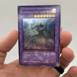 Yu-Gi-Oh! Elemental Hero Glow Neos 1st Edition STON-EN036 Ultimate - Image 1