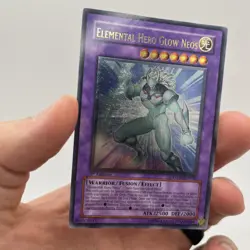 Yu-Gi-Oh! Elemental Hero Glow Neos 1st Edition STON-EN036 Ultimate - Image 2
