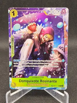 One Piece OP14 Azure Sea’s Seven English Donquixote Rosinante TR OP12-108 R - Image 1