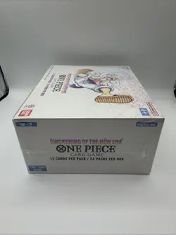 New Sealed One Piece Awakening of the New Era Booster Box OP-05 w/ Acrylic Case - Image 5