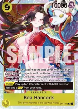 One Piece English - Boa Hancock - OP14-112 - SR- NM - Image 1