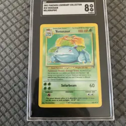 SGC 8 Venusaur 2002 Legendary Collection 18/110 Pokemon Card Psa Cgc - Image 1