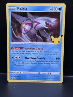 Palkia 004/025 Celebrations Holo Pokemon Card 25th Anniversary Near Mint -pk5 - Image 1