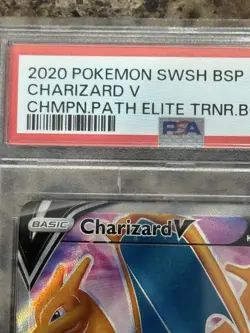 Charizard V SWSH050 SWSH: Sword & Shield Promo Cards Holo PSA 10! - Image 3