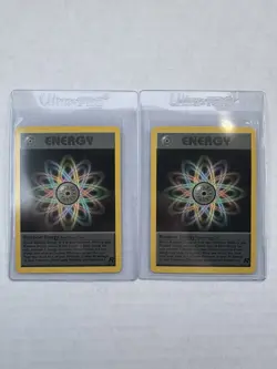 Rainbow Energy 80/82 Team Rocket Regular non holo Vintage Pokemon Card TCG LP - Image 1