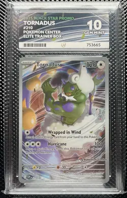 Tornados SVP210 White Flare Pokemon Center ETB Promo Card- Ace 10 Gem Mint 💎 - Image 1