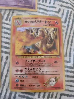 Japanese Blaine's Charizard No. 006 Gym Challenge Holo Rare Pokemon Card NM - Image 1