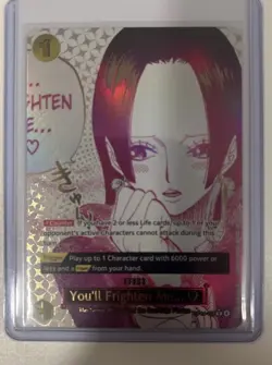 OP14 You'll Frighten Me... Alt Art AA OPTCG Card OP14-118 English - Image 1