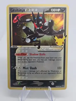 Greninja Gold Star SWSH144 Sword & Shield Promo Card Holo Celebrations - Image 2